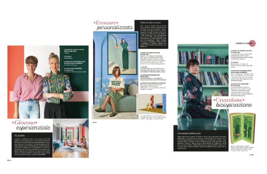 Home! celebra la creatività femminile con un numero speciale per la Design Week 2024