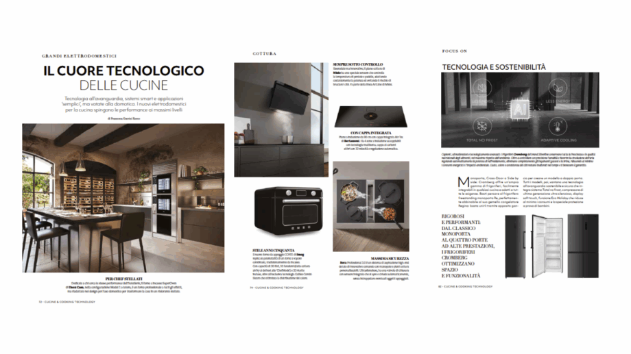 Ville&Casali presenta lo speciale "Cucine & Cooking Technology 2024": il design incontra l'innovazione in cucina