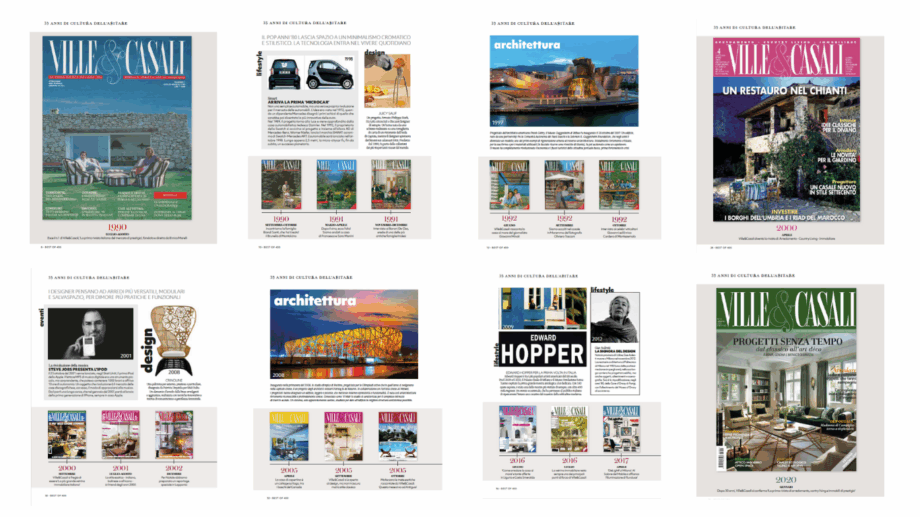 Ville&Casali celebra il suo numero 400: un traguardo storico che racconta 35 anni di cultura dell’abitare