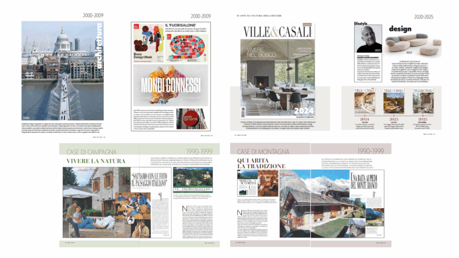 Ville&Casali celebra il suo numero 400: un traguardo storico che racconta 35 anni di cultura dell’abitare